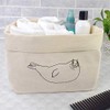 Large 'Cute Seal' Canvas Organiser/Storage Bag (OR00006095)