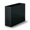 MUJI 83364687 Polypropylene File Box, Standard Type, Dark Gray, For