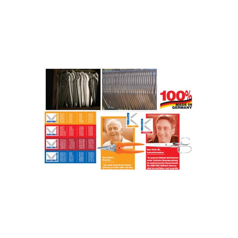 Kretzer Finny Multi-Purpose Kitchen Shears - 8" - Made in