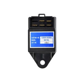 Haiyazhma Glow Plug Relay 15694-65992 15694-65990 Compatible with New Holland TC35 TC35D TC40 TC40D TC45 TC45D S81NL Compatible with Kubota Engine V3600