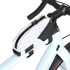SUNELFFY Top Tube Bike Bag Bicycle Frame Bag Front Bike