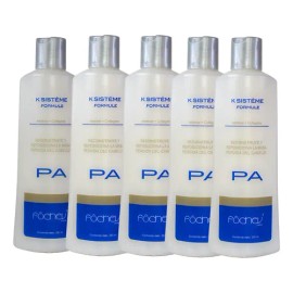 Pack 5 K Sisteme Formule Keratina + Colageno 250ml Fochev P