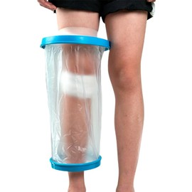 ZENWORYS Shower Cover Bandage Cast Bandage Protector Waterproof Sealed Shower Wound Fracture Adult Knee