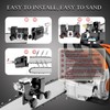 SMEIWANR Chainsaw Sharpening Jig, Hand Cranked Chainsaw Sharpening with 4.0