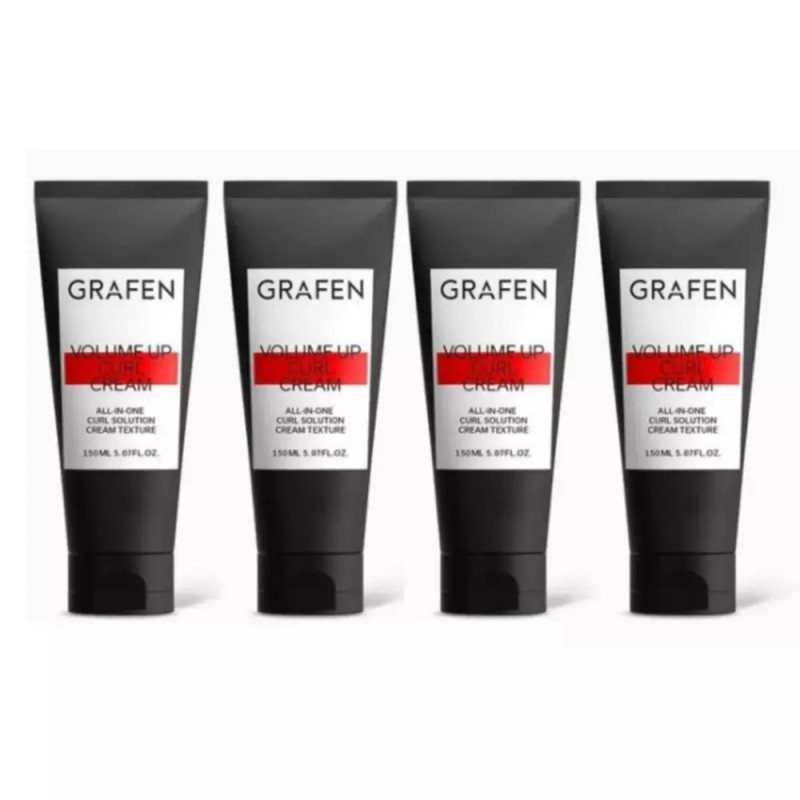Grapeen 그라펜 볼륨업 컬크림 150ml 4개 리뉴얼 Grapen Volume Up
