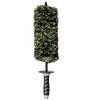 Wheel Barrel Brush for Car Cleaning, 18.5" Soft Bristle Wheel