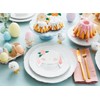 PartyDeco Printed Paper Rabbit Easter Rabbit Table Decorations Easter Egg