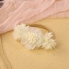 Kenjudess Stretchy Baby Girl Flower Headbands Elastic Nylon Floral Hairbands
