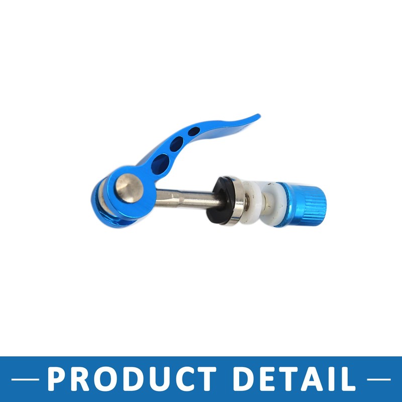 A ABSOPRO Universal Blue Bike Bicycle Quick Release Clamp Seat