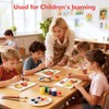 BAKEYBA 100 Pack 5x7 Inch Small Canvas Boards for Kids