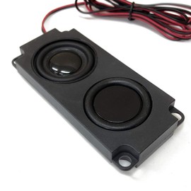 TATUM Mini Speaker Unit, 4Ω 5W, Passive Speaker, Double Diaphragm, Small Thin Design, Full Range Speaker, Wide Range Speaker, Universal DIY