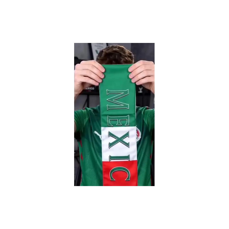 Set 6 Piezas Hincha Mexicano, Kit Para Futbol Y Celebracione