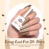 Born Pretty Gel Nail Polish 6 Colos,Nude Brown Skin Tone,Roasted