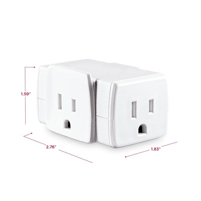 CyberPower GT3WT 3-Outlet Adapter, Wall Tap Plug, NEMA 5-15R Outlets