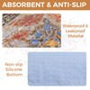 Homimp Cat Litter Mat, Litter Trapping Mat 2 Pack, Contains
