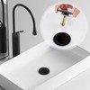 Alethron Pop Up Drain Valve, Pack of 3 Sink Plugs,