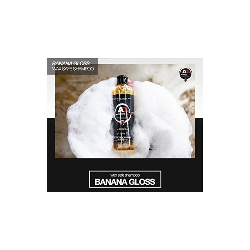 Autobrite Direct British "Banana Gloss" Car Shampoo - Highly Lubricating