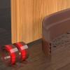 LSXD Guardapolvo para Puerta 2pzs, Cubre Polvo para Puerta 100CM,