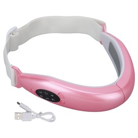 V Face Machine Line Up Belt Cellulite Shaking Red Blue Light Lifting Massager for Women Pink