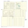 Midori Professional Diary 2025 A5 Slim Weekly Floral Pattern 22354006
