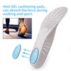 SAUDEfoot Elastic Arch Insoles Comfortable Massage Cushioning Breathable for Walking