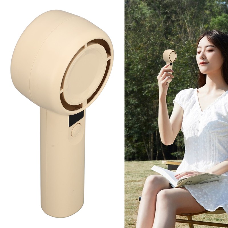 Handheld Portable Turbo Fan 1200mAh USB Rechargeable Battery Operated Mini