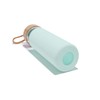 Yomious 20 Oz Borosilicate Glass Water Bottles with Silicone Sleeve