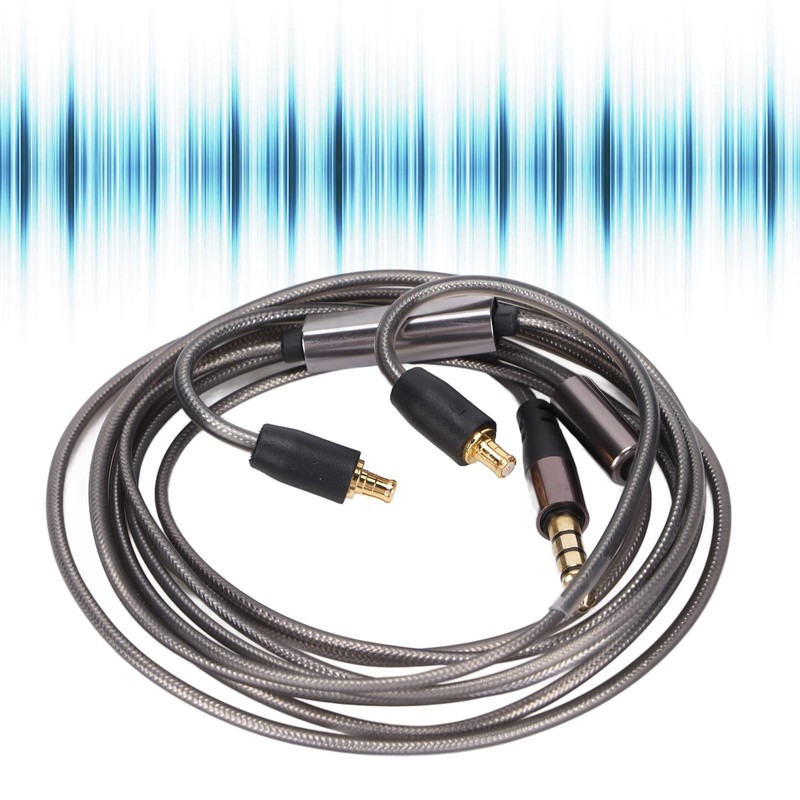 Yunseity A2DC Jack Headphone Cable Headphone Upgrade Cable with Microphone