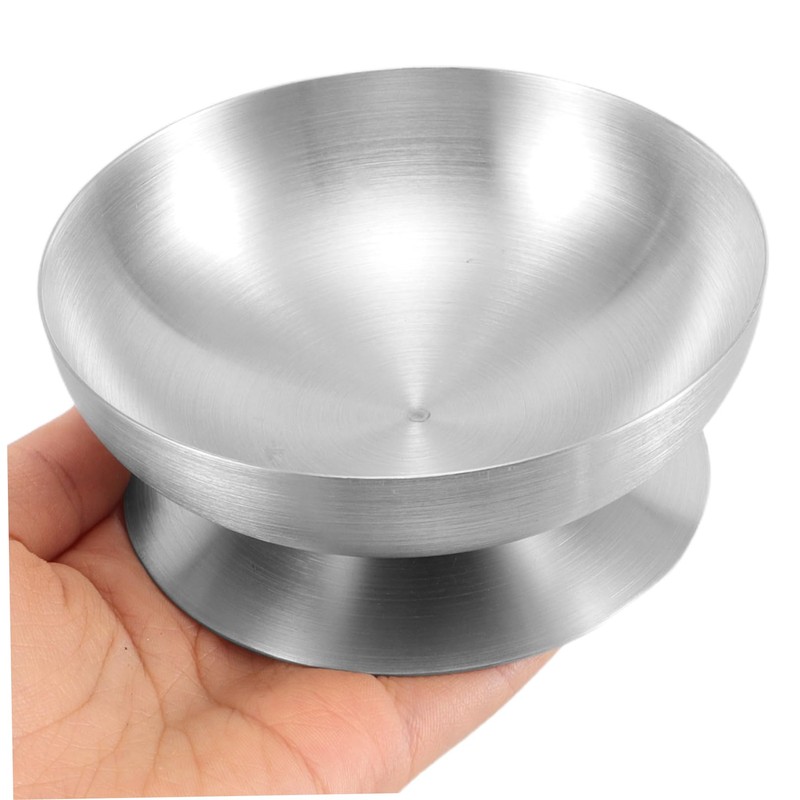 SHOWERORO Footed Ice Cream Bowl Stainless Steel Dessert Cup Ice