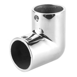 Tube Pipe Connector Boat Rail Fittings Stainless Steel Sailboat 90 Degree Elbow Inner Diameter 22mm/25mm Stainless Material Boat Accessories (B(25mm) Inboard Hardware