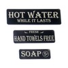 Soap - Hand Towels Free - Hot Water Set of