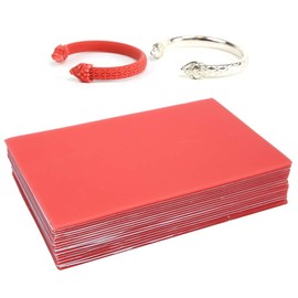 Jewellery Wax Red Cut Modelling Wax Sheet Engraving Making Carving Wax Pen Casting Mould Engraving Wax Tool Jewellery DIY Craft Rings Making Model Jewellery