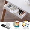MAGICLULU 3pcs paste drawer Under Desk Out Drawer under table