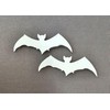 DCentral® Two Bats Flexible Vinyl Safety Screen Magnets: Double-Sided. White-Easier
