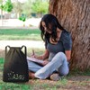 FAVORTALK Pe Bags Drawstring Dry-Wet Separation Drawstring Bags Unisex Foldable