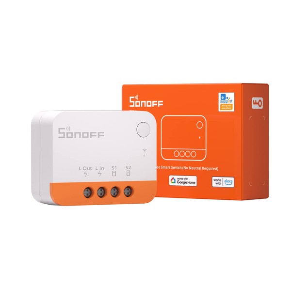 No Neutral Wire Required, SONOFF ZBMINIL2 Zigbee Smart Light Switch