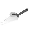 Pizza Spatula Stainless Steel Pizza Peel Multifunctional 2-in1 Pizza Cutter