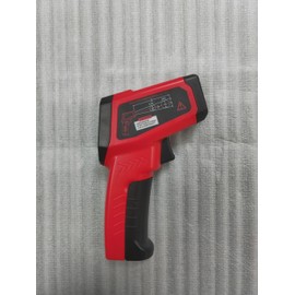 Appalachian Cast Iron Infrared Thermometer – Laser Temperature Gun for Non-Contact Measurements – Wide Range (-58°F to 716°F) – Adjustable Emissivity & LCD Display – Ideal for Cooking