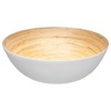 5five - Salad Bowl Diameter 30 cm Bamboo White