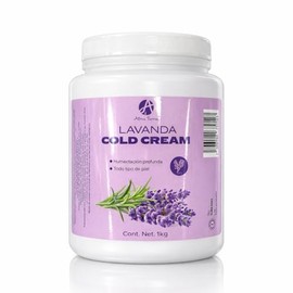 Crema Fría Lavanda Alma Tierra, Hidratante Profundo, Todo Tipo de Piel, 1kg