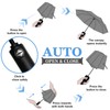 Vicloon Automatic Umbrella Windproof, Compact Travel Folding Umbrellas, UV Blocked