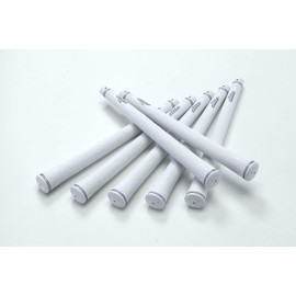 elitegrips MX55 Golf Grips, Set of 7, Silver White (SW) with Backline