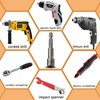 TXXATX 12 Piece Hex Bit Set Magnets Socket Wrench 8