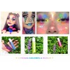 Natural Girl 3 Glitter Para Ojos Cuerpo Maquillaje Fiestas Festivales