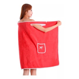 EGTMA Toalla  Microfibra Con Bolsillo Para Manos Libres Absorbente