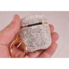 Sparkly Diamond Case for AirPods with Keychain, Shockproof Protective Premium