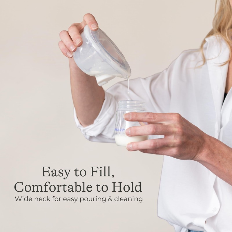 Lansinoh Breastmilk Storage Bottles | 4-Pack 5oz BPA & BPS-Free