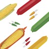 Farberware Juego de caja de alimentación saludable, 12 piezas, rojo,