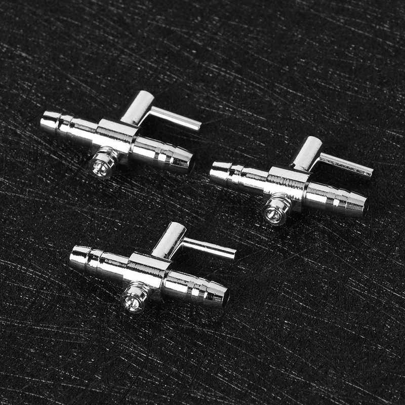 10PCS Stainless Steel Aquarium Flow Valve Oxygen Pump Air Volume