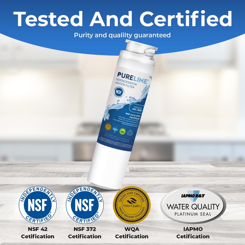 Pureline MSWF Replacement for GE MSWF, RWF1500A, 101820A, 101821B Refrigerator